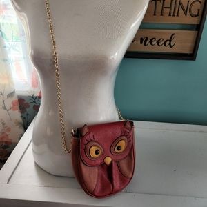 Aldo owl crossbody purse